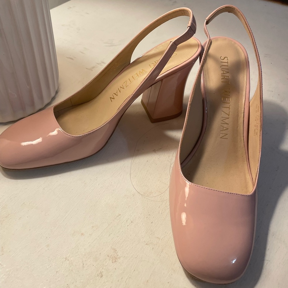 Stuart Weitzman block heels